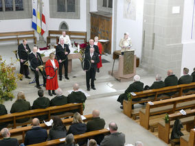 Hubertusandacht in St. Crescentius (© Karl-Franz Thiede)